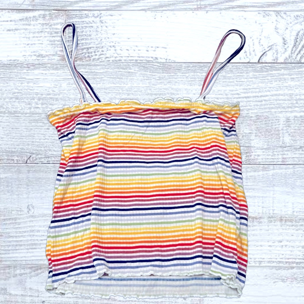Rainbow Crop Top🌈🌞